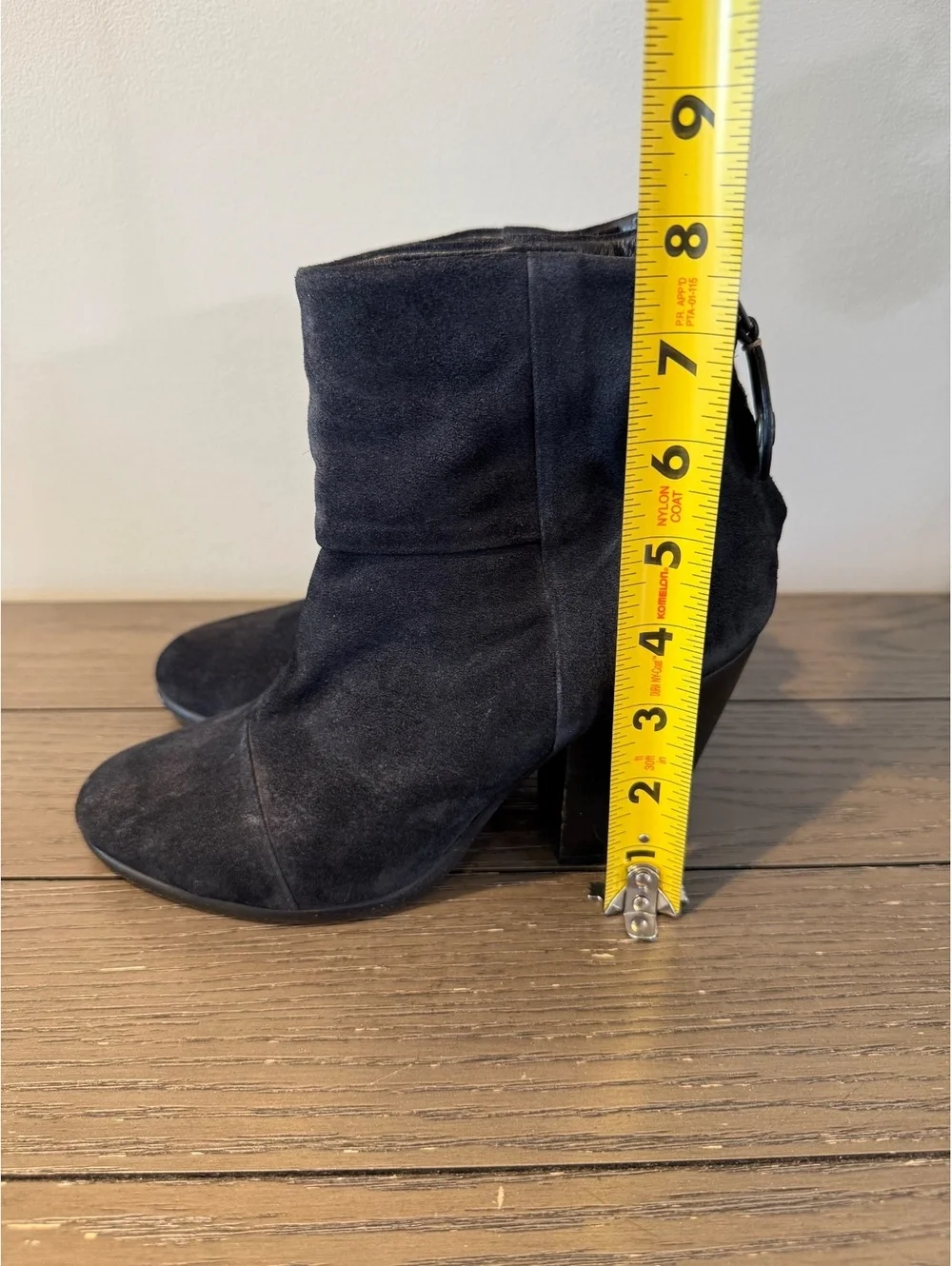 rag & bone Suede Ankle Boots Size 37/6.5